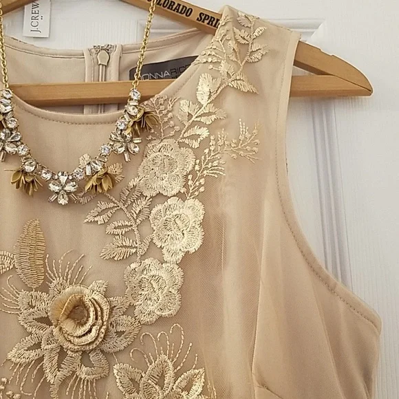 Donna Ricco | Dresses | Donna Ricco Embroidered Golden Floral Sheath New | Poshmark Donna Ricco | Dresses | Donna Ricco Embroidered Golden Floral Sheath New | Poshmark